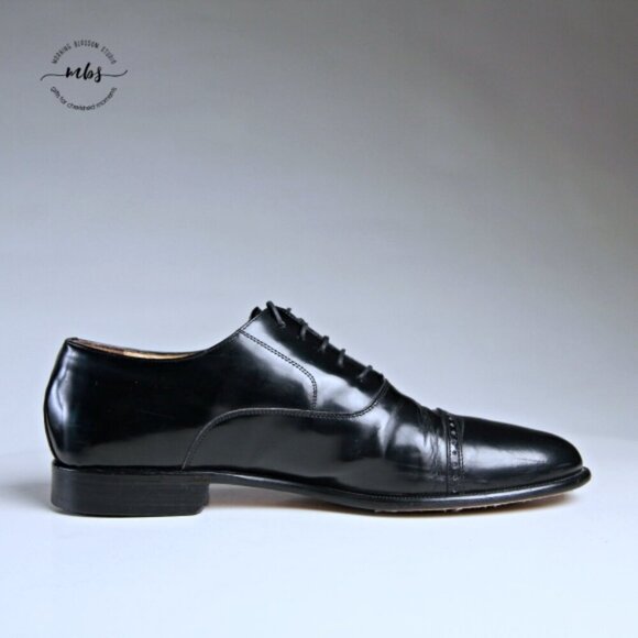 Bruno Magli Vicenza Cap Toe Leather Oxfords Black Men‎ 11 main image 13